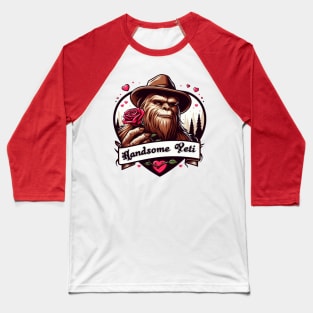 Handsome Yeti Baseball T-Shirt